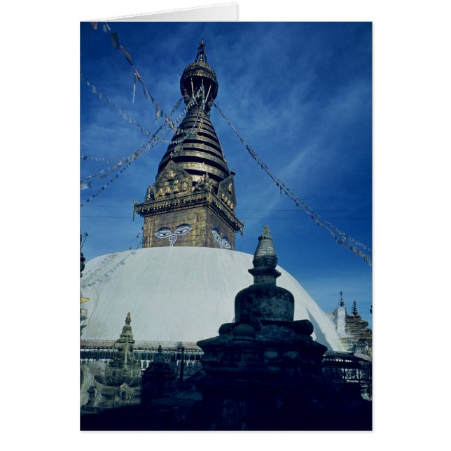 Swamyambunath Stupa (Voorkant)