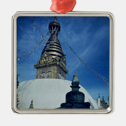 Swamyambunath Stupa Metalen Ornament (Voorkant)