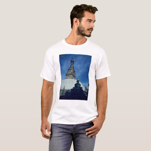 Swamyambunath Stupa T-shirt (Voorkant volledig)