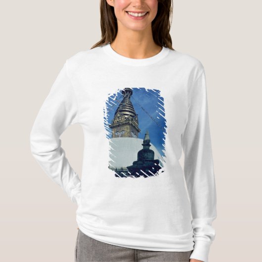 Swamyambunath Stupa T-shirt (Voorkant)