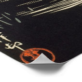 Swan and Reeds Ohara Koson Japanese Woodblock  Poster (Hoek)