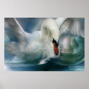 Swan Art Poster/print Poster