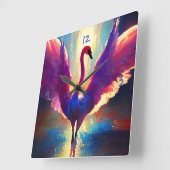 Swan Awake : Vierkante Klok (Hoek)