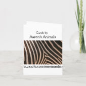 Swan Baby aankondiging (Achterkant)