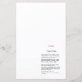 Swan Baby shower Game PRINED (Achterkant)