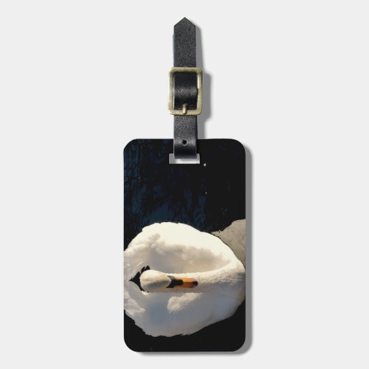 Swan Bagagelabel (Voorkant verticaal)
