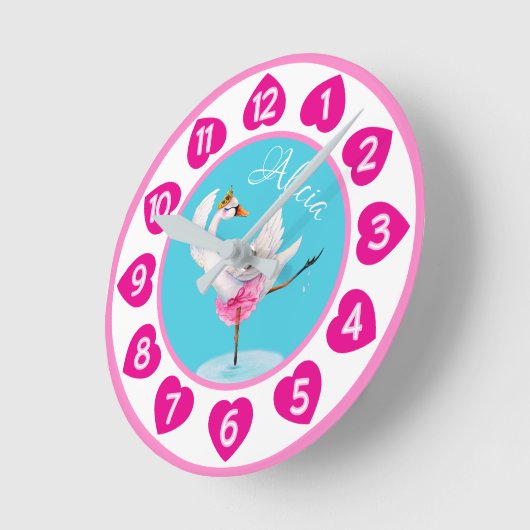 Swan ballet waterverf whimsy heks klok (Hoek)