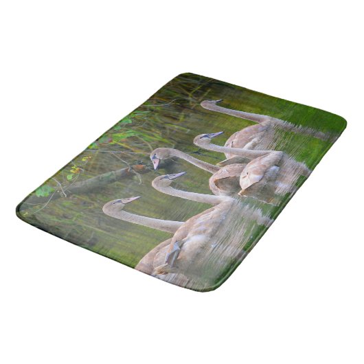 Swan Bath Mat (Gekanteld)
