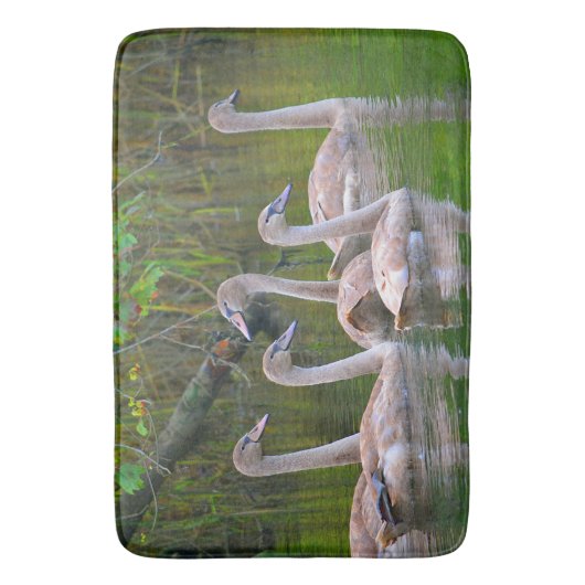 Swan Bath Mat (Voorkant Verticaal)