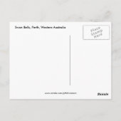 Swan Bells Briefkaart (Achterkant)