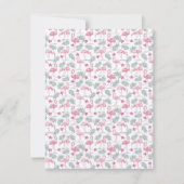 Swan Bird Repeated Pattern Notitiekaartje (Voorkant)