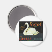 Swan Brand Apples Magneet (Voorkant / Achterkant)