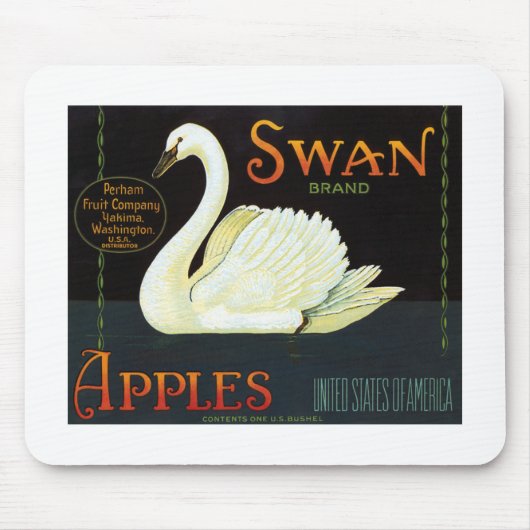 Swan Brand Apples Muismat (Voorkant)