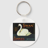Swan Brand Apples Sleutelhanger (Voorkant)