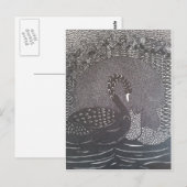 Swan Briefkaart (Voorkant / Achterkant)