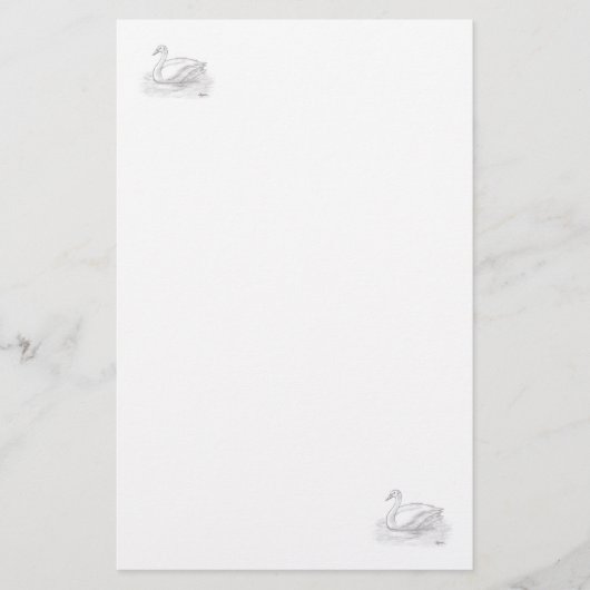 Swan Briefpapier (Voorkant)
