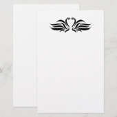 Swan Briefpapier (Voorkant / Achterkant)