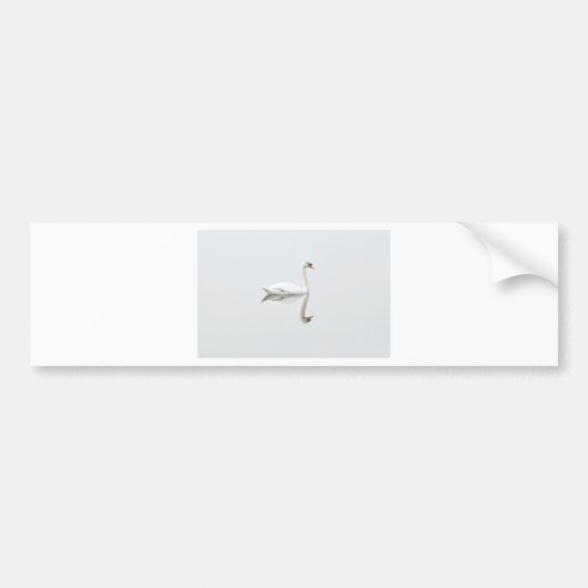 Swan Bumpersticker (Voorkant)