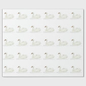 Swan Cadeaupapier (Vlak)