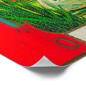 Swan Cherry Label Oakland, CA Poster (Hoek)