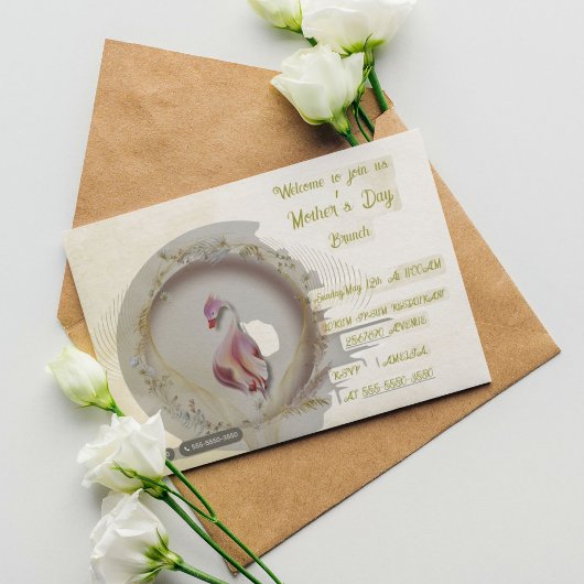 Swan chique MOEDER feest