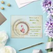 Swan chique MOEDER feest Acryl Uitnodigingen (Insitu (Huwelijk))