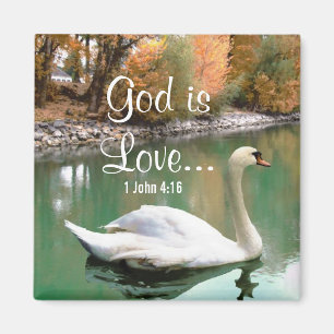 Swan Christelijk Magnet