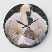 Swan Clock Grote Klok (Voorkant)