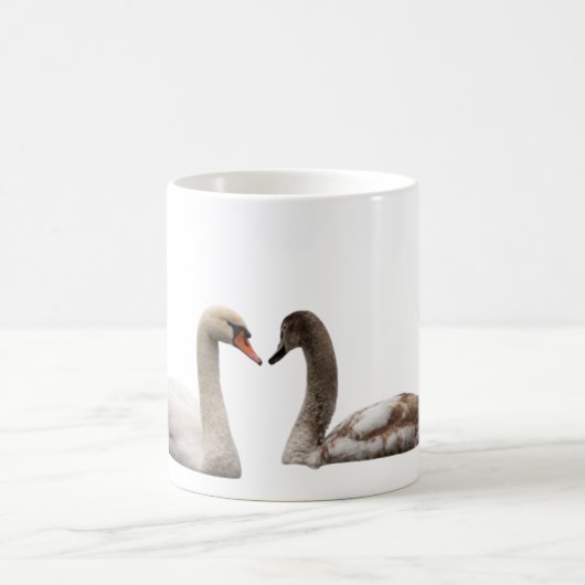 Swan Connection Mug – Grace and Nature in Harmony Koffiemok (Center)