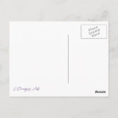 Swan dansende vrouw ballet Surreal-tekenkunst Briefkaart (Achterkant)