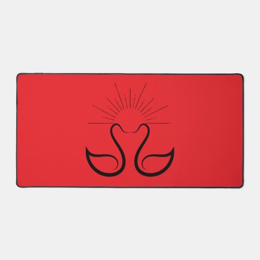 Swan Desk Mat (Voorkant)