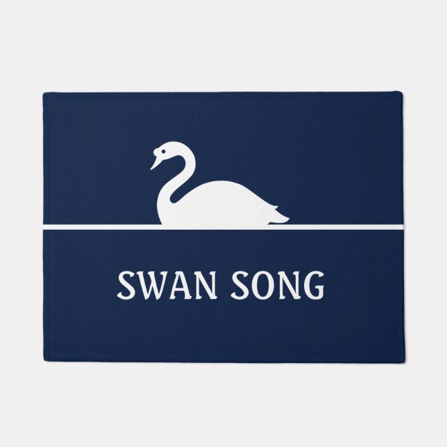 Swan Dock Mat (Voorkant)