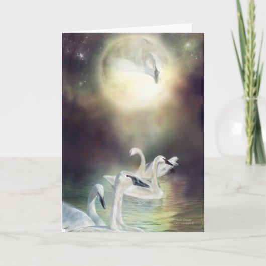 Swan Dreams ArtCard Kaart (Voorkant)
