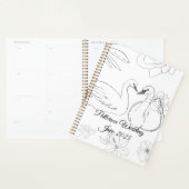 Swan en Botanical Wedding Planner (Display)
