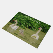Swan Family Deurmat (Schuin)