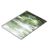 Swan Family on River Notitieboek (Linkerzijde)