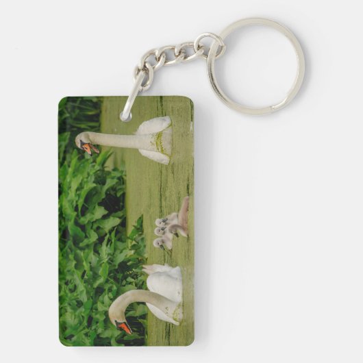 Swan Family Sleutelhanger (achterkant)