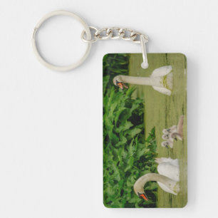 Swan Family Sleutelhanger