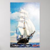 Swan Fan Makkum Poster (Voorkant)