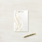 Swan Feathers Post-it® Notes (Op bureau)