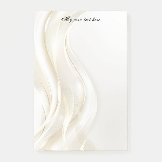 Swan Feathers Post-it® Notes (Voorkant)
