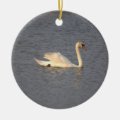 Swan Foto Ornament (Voorkant)