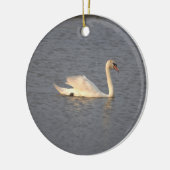 Swan Foto Ornament (Links)