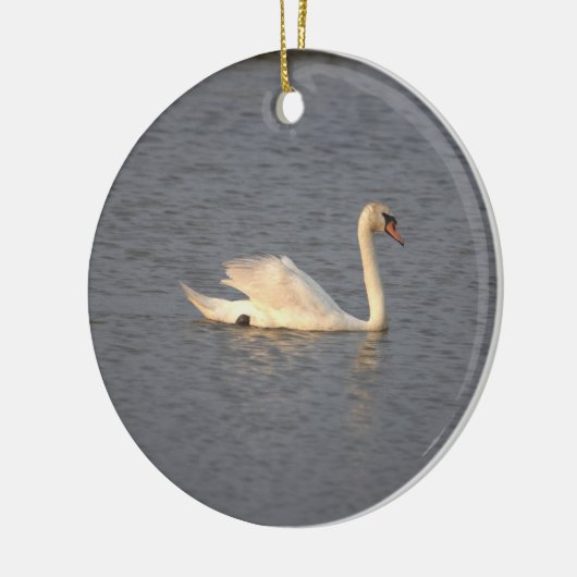 Swan Foto Ornament (Links)