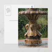 Swan Fountain Briefkaart (Voorkant / Achterkant)