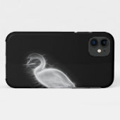 Swan Fractal Case-Mate iPhone Case (Achterkant (horizontaal))
