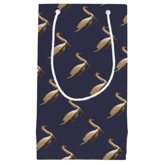Swan Gift Bag Klein Cadeauzakje (Voorkant)