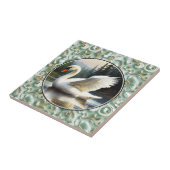 Swan Glides Gracefully on Lake Tegeltje (Zijkant)