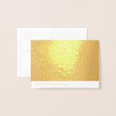 Swan golden 50e verjaardagskaart folie kaarten (Met envelop)