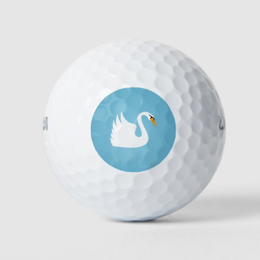 Swan Golfballen (Voorkant)